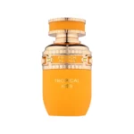 L'Éclat Solaire d'un Baiser Exotique Inspiré par la magie d'une brise insulaire et la chaleur dorée des tropiques, Tropical Kiss par French Avenue est une création olfactive vibrante et résolument luxueuse. Dès les premières notes, la mangue juteuse et la passion s'entrelacent à la fraîcheur pétillante d'agrumes ensoleillés. Évoluant vers un cœur suave de frangipanier et de ylang-ylang majestueux, cette fragrance dépose sur la peau un voile ambré et vanillé d'une grande sensualité, sculptant l'aura d'une présence radieuse, élégante et inoubliable. Pyramide Olfactive 🍊 Notes de Tête : Une envolée fruitée et solaire. Mangue mûre, fruit de la passion juteux et zeste de bergamote. 🌹 Notes de Cœur : Le cœur floral et exotique. Fleur de frangipanier envoûtante, ylang-ylang des Comores et jasmin Sambac. 🪵 Notes de Fond : Un sillage velouté et chaleureux. Lait de coco onctueux, gousse de vanille Bourbon, ambre doux et musc précieux. Pourquoi l'adopter ? 👑 Sillage Captivant & Solaire : Un équilibre parfait entre l'exubérance des fruits exotiques et le raffinement des fleurs blanches. ⏳ Tenue Enveloppante : Sa concentration en Eau de Parfum garantit une présence olfactive lumineuse et durable tout au long de la journée. ✨ Élégance Estivale Unisexe : La signature idéale pour illuminer vos journées et sublimer vos soirées d'été d'une touche de luxe décontracté.